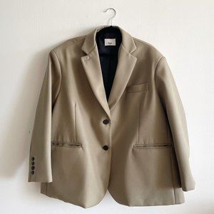 Frankie Oversized Boyfriend Blazer - Desert Taupe